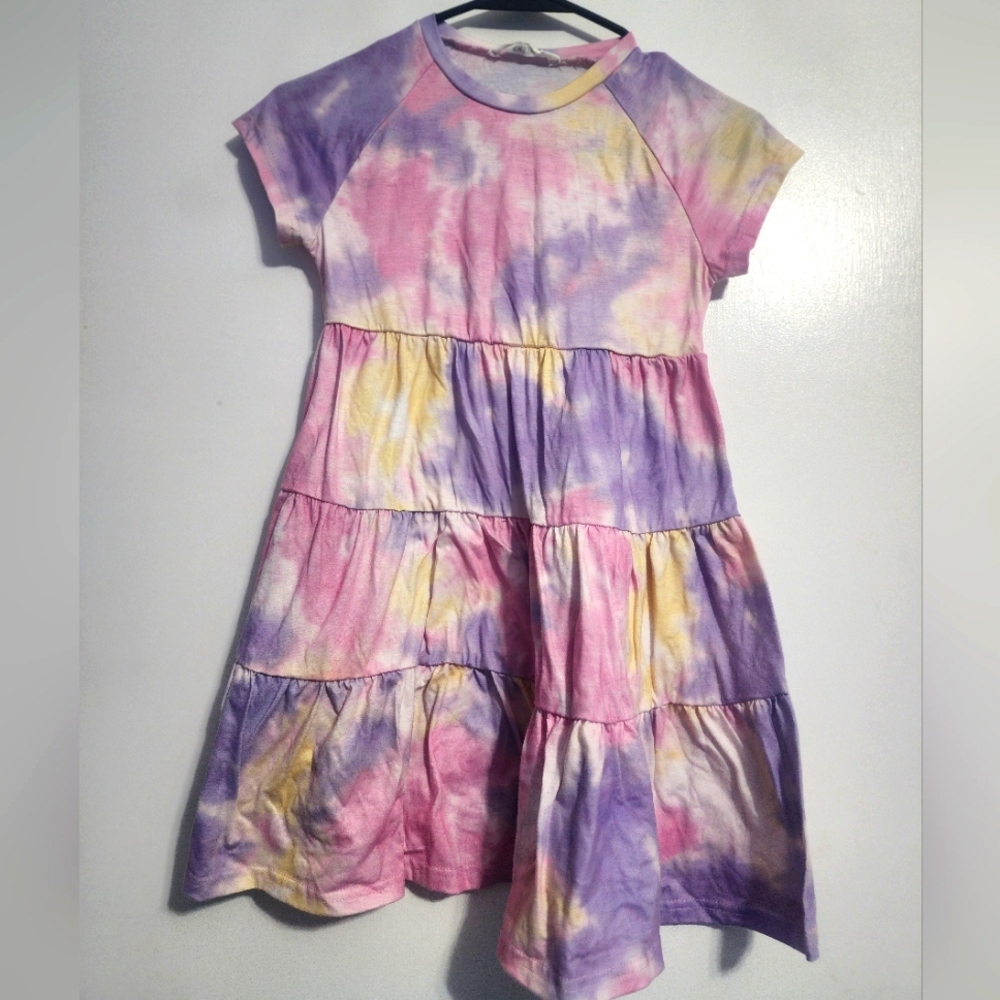 Girls size 8 tie dye dress